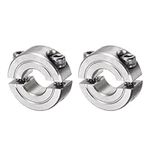 uxcell 2pcs Double Split Clamp-On S