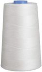 Connecting Threads 100% Cotton Essential Thread 5000 Yard Cone (Ivory)