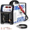 Reboot Plasma Cutter With Built In Air Compressor 40A 120V IGBT Inverter Digital Cutting Machine, 3/8 Inch Clean Cut And 3/5 Inch Max Cut High Frequency