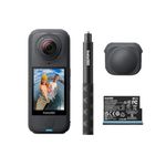 Insta360 X4 Air Starter Bundle - Lightweight 165g 8K 360 Camera, Invisible Selfie Stick, Replaceable Lenses, Shoot First & Frame Later, Built-in Wind Guard, FlowState Stabilization, AI-Powered App