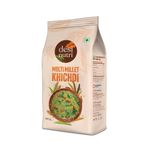 Desi Nutri Millet Khichdi Mix | Rich in Nutrients, Protein & Fibre | Quick & Easy to Cook | Sourced Sustainably | Unpolished Millets Used | Vegan | Low GI | 450 GMS