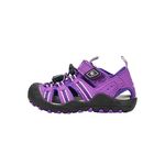 Kamik Girls Closed Toe Sandal Sport, Purple Orchid, 6 Toddler