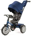 Bentley Trike - All Terrain Toddler Bike 6-in-1, Officially Licensed & Designed by Bentley Motors UK; Baby to Big Kid Tricycle is a Compelling Statement of Performance & Luxury, Sequin Blue