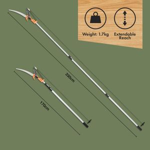 VonHaus Telescopic Tree Pruner – Extendable Branch Cutter