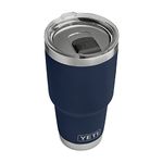 YETI Rambler 30 oz Stainless Steel Vacuum Insulated Tumbler w/MagSlider Lid, Navy