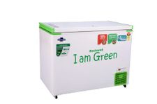 Rockwell 350SDUC, 5 Star, Convertible GREEN Deep Freezer, Single Door, with 10 yrs. Warranty on Cooling Coil and Upto 53% Power Saving