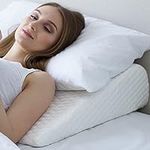 Bed Wedge Pillow | Unique Curved De