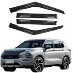 DYRDINSHOW Window Visor Compatible with 2022-2023 Mitsubishi Outlander Wind Deflector Rain Guards Sunshades