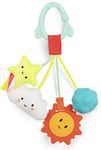 B. toys – Baby Toy – Sensory Baby Rattle – Hanging Toys for Car Seat, Stroller, Crib, Play Gym – Soft & Crinkly – Fun Activity for Infants, Babies – Dreamy Rattle – 0 Months +