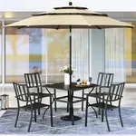 MFSTUDIO Patio Dining Set for 4, Pa