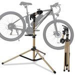 NOPAARD Heavy Duty Electric Bike Repair Stand Max 110 lbs, Portable Bicycle Stand Manintenance Workstand Aluminum Made For Heavy Bike, Bike Mountain Bike and Road Bike