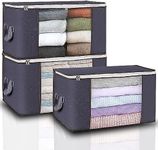 Clothes Storage Bag Organizer, [3 P