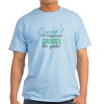 CafePress Gammy's The Name, and Spoiling's The Game! Light T Men's Traditional Fit Light Casual Tshirt