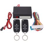 Qiilu Keyless Entry System, Universal 3 Button Car Door Lock Locking Keyless Entry System Remote Central Control Kit