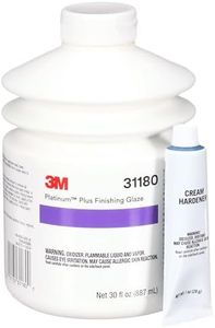 3M Platinum Plus Glaze, 31180, Two-Part Premium Selfleveling Finishing Glaze, 30 fl oz/887 mL
