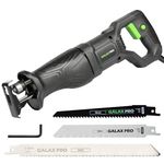 GALAX PRO 710w Reciprocating Saw, 2800RPM Variable Speed, 20mm Stroke Length, 3 Blades