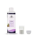 Devinez Jojoba Cold Pressed Oil, 250ml with Flip-Top Cap and Hair Applicator- 100% Pure, Natural& Undiluted Virgin Cold Pressed, Unrefined, Exceptional moistruizer for skin, hair, scalp, nails perfect for sensitive & dry skin