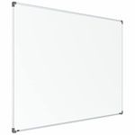 Scholar Art Acrylonitrile Butadiene Styrene Metis Resin Coated Steel(Magnetic)Dry-Erase White Board For Home,Office&School|Lightweight Aluminium Frame&Heavy-Duty Particle Board(Pb)Core|4X8Ft(120X240Cm)