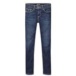 Tommy Hilfiger - Boys Scanton Slim Jeans, Dark Blue - Cotton 99%, Elastane 1% - Stretch Cotton - Faded Skinny Jeans - For Boys - Size 8