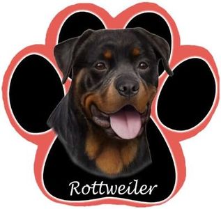 Rottweiler Dog Paw Non-Slip Mousepad