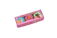 Funny Donut Socks Box -Funny Gifts for Women Mum Teenage Girls-Fun Novelty Funky Cute Food Silly Cotton Crazy Socks Mothers Day Easter Valentines Christmas Birthday Gifts Stocking Fillers-3 pairs