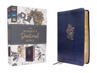 Niv, Women's Devotional Bible, Leathersoft, Navy, Comfort Print