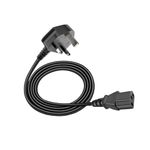 UK AC Power Cable Replacement for HP Laserjet pro M15w M281fdw M404n M404dn M118dw M401dne M180nw M254dw M479fdw M130fw M479fdn Printer 3 pin Cord Lead Plug