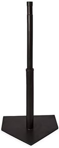 Champion Sports Deluxe Batting Tee - Mounted Adjustable Telescopic Batting Tee