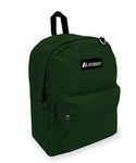 Everest Luggage Classic Backpack, Dark Green, Large