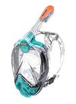 Seac Libera, New Generation Integrated Snorkeling Mask, Hypoallergenic Silicone, Quick Release, 3 Sizes