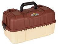 Flambeau Outdoor 2059 7-Tray Hip Roof Classic Tray Tackle Box, Blue/Taupe