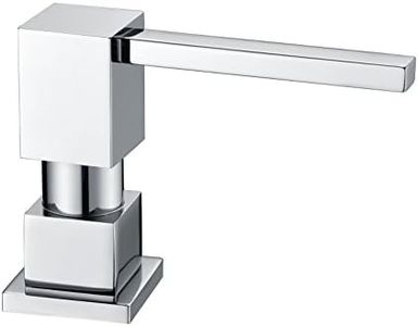 LAZADA Modern Chrome Built in Pump Kitchen Sink Dish Soap Dispenser, Dish Kitchen Soap Dispenser Pump