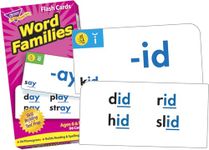 Trend Enterprises T53014 Flash Cards, Word Family Skill Drill, 96 Cards