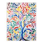 Artery8 Henri Matisse Style Tree Multi Coloured Forest Nature Unframed Wall Art Print Poster Home Decor Premium