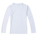 ESTAMICO Boys Long Sleeve Rash Guard Swim Shirts UPF 50+ Sun Protection Rashguard Quick Dry Swim Tee White 2