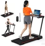 Goplus 3-in-1 Treadmill with Desk, 