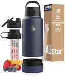 Fruit Infuser Water Bottle with Hid