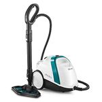 POLTI Vaporetto Smart 100 Steam Cleaner with Unlimited Steam Technology, Sanitize Floors, Carpets and Surfaces Adjustable High Power Steam Pressure Up to 58 PSI with 10 Accessories 1 Year Warranty