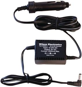 Wilson 859913 AC/DC 6V Power Supply for Dual-Band Wireless Signal Boosters Car Accessories