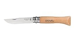 Opinel No.6 VRI Stainless Steel Blade Lock Knife-Brown