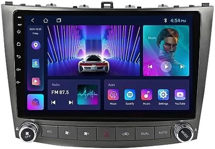 MekedeTech Android Car Radio for Lexus IS250 IS200 IS220 IS300 IS350 2005-2011,10 inch Touch Screen Upgrade,4-Core CPU 2+32G GPS Navigation Head Unit