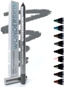 Wonderskin 1440 Longwear Eyeliner Eye Makeup Pencil Eyeliner Waterproof Super Creamy Smudge Proof Eye Makeup (Oyster Blue)