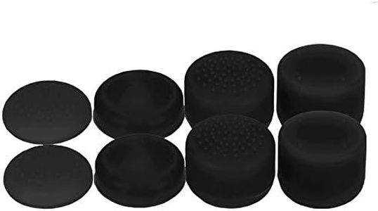 Pack de 8 pcs Analog Controller Gamepad Raised Antislip pulgar stick Grips Thumbsticks Joystick Cap Funda para PS4, PS3, Interruptor Pro, Xbox One, Xbox 360, Wii U, PS2 controlador