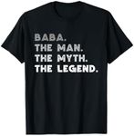 Baba The Man The Myth The Legend Cool Baba T-Shirt