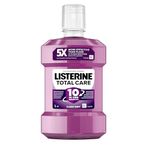 Listerine Total Care Antibacterial Mouthwash (1000ml), Caring and Cleansing Mouthwash with 10-in-1 Benefits, Clean Mint-Flavoured Mouthwash to Freshen Breath