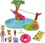 Mattel - Barbie Chelsea The Lost Birthday Splashtastic Pool Surprise Playset