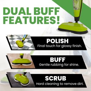 H2O HD 8-in-1 Steam Mop – Multi-Function Floor Cleaner