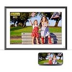 NexFoto 32GB Digital Picture Frame 10.1 Inch, WiFi Digital Photo Frame, Electronic Picture Frame with IPS Touch Screen, Easy to Share Photos Video via App, Wall-Mountable, Gift for Grandparents