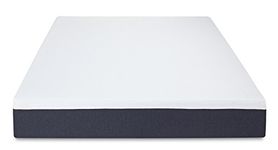 Olee Sleep Foam Mattress, Memory, White, Grey, King