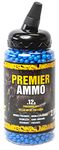 Crosman Premier Airsoft Ammo 6mm 2K, Blue